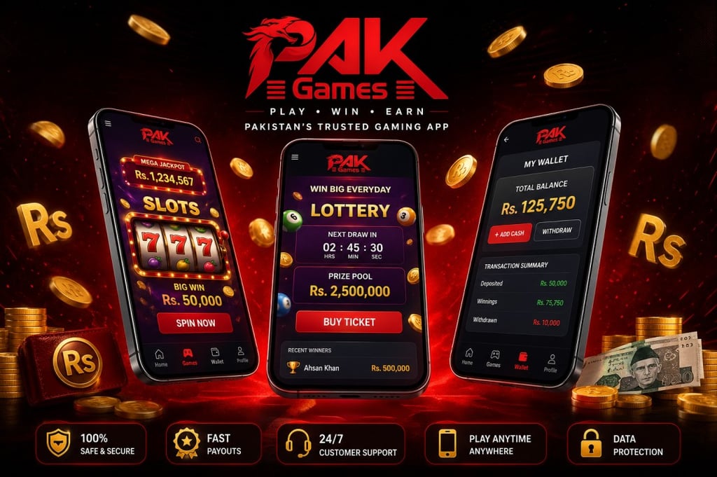 Pakgames app 2026