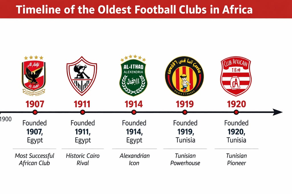 oldest football clubs in africa