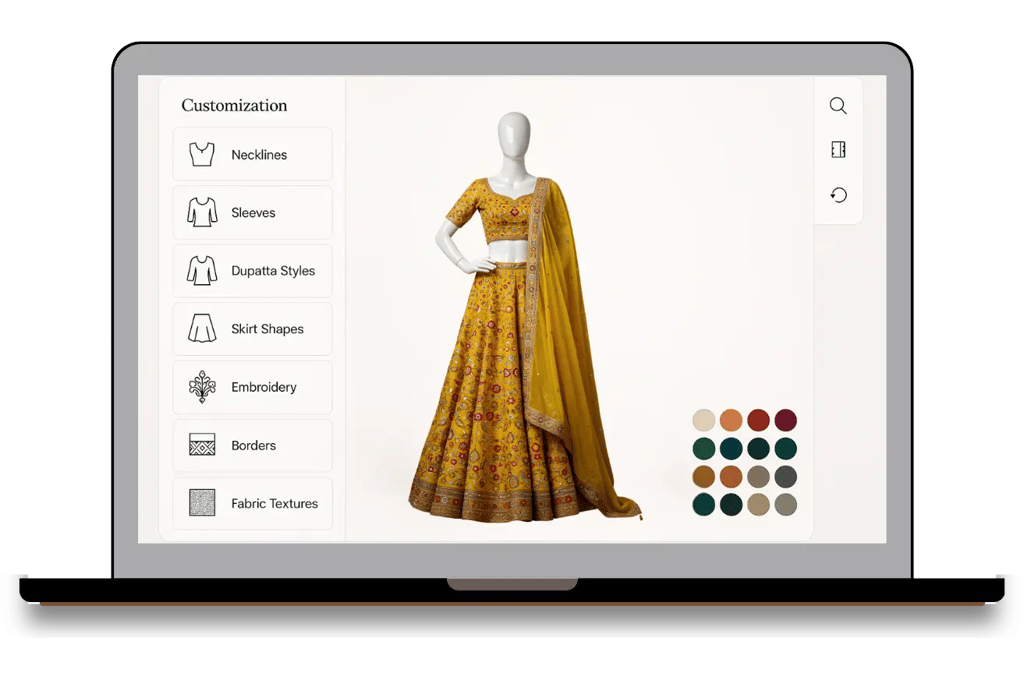 Customized Outfit Haldi/Mehendi