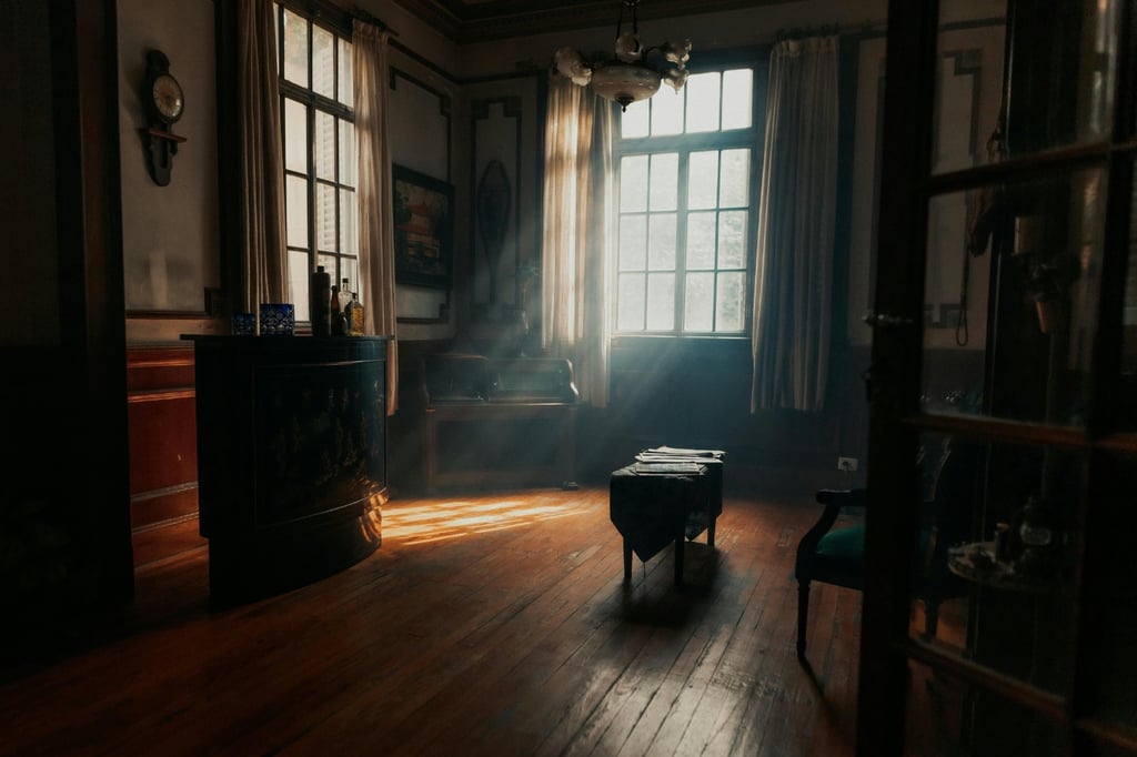 Dark atmospheric room representing paranormal assessment and unexplained spiritual activity