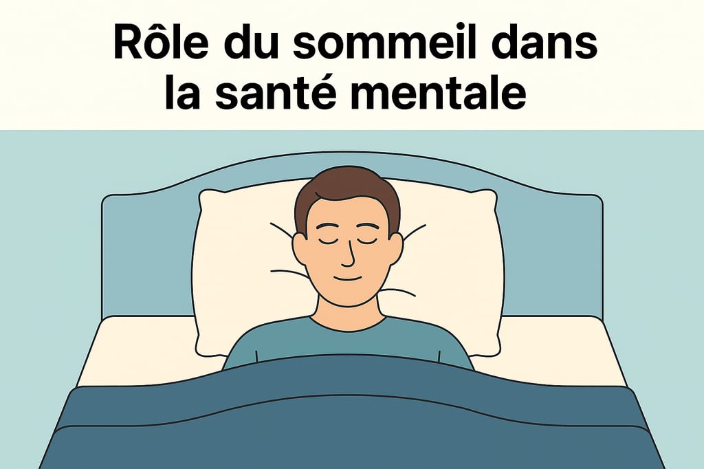 Rôle du sommeil dans la santé mentale recherchesante