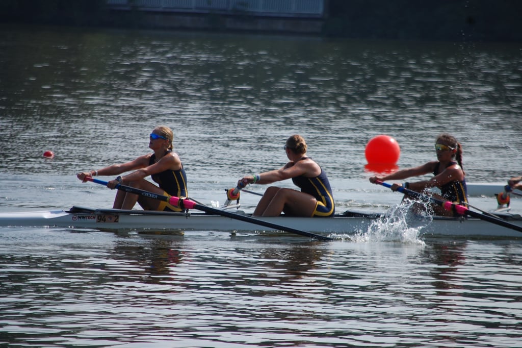 Maija stroking the 4- to silver