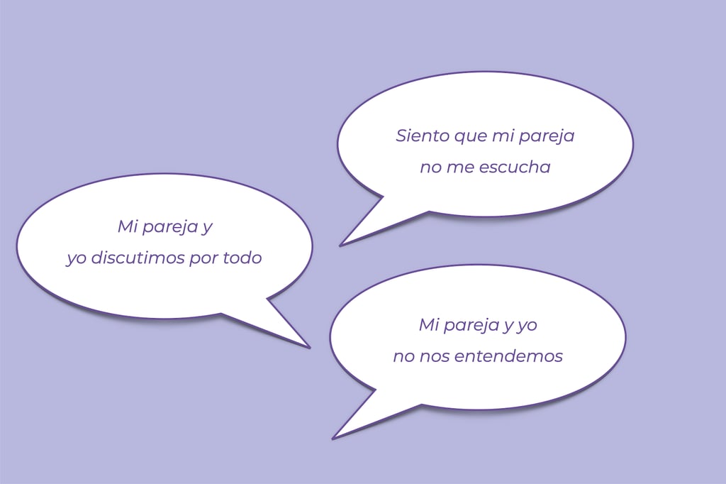 Mi pareja y yo discutimos por todo