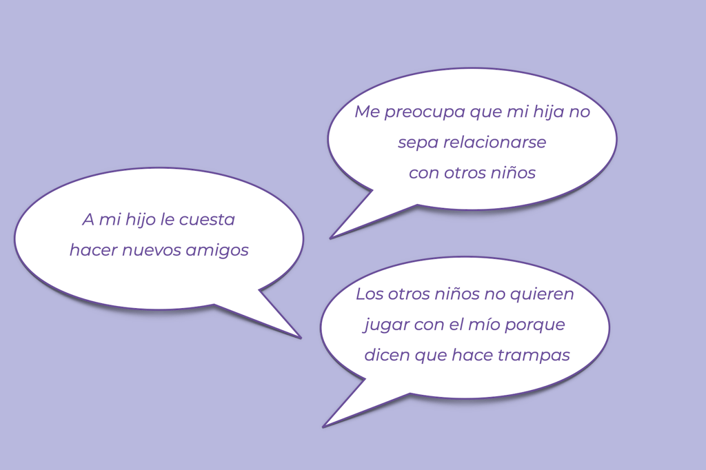 Me preocupa que mi hija no sepa relacionarse con otros niños