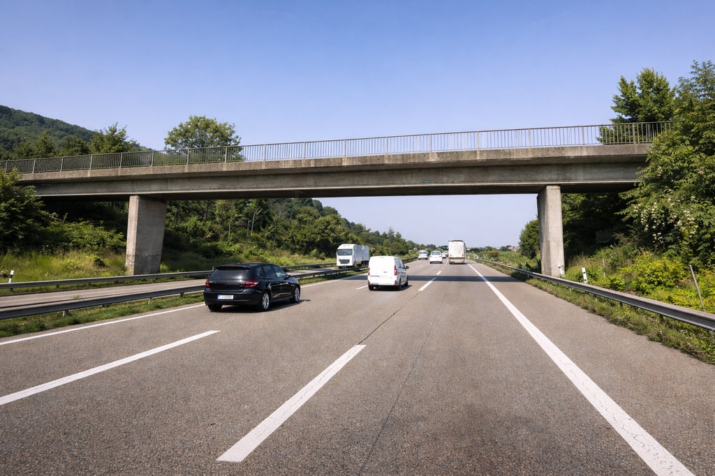 Brückenverstärkung mit Memory stahl