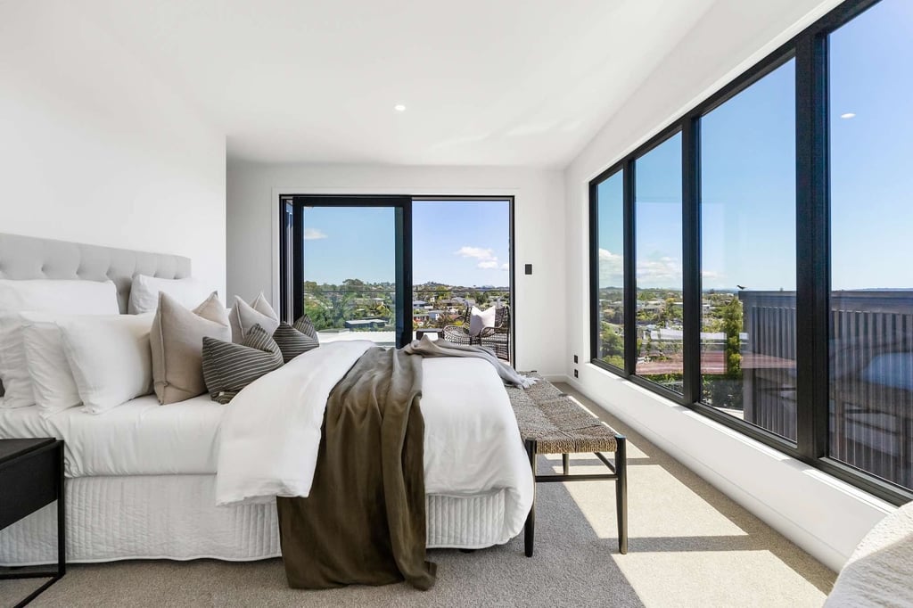 Bedroom Browns Bay townhouse - Highend Homes builder