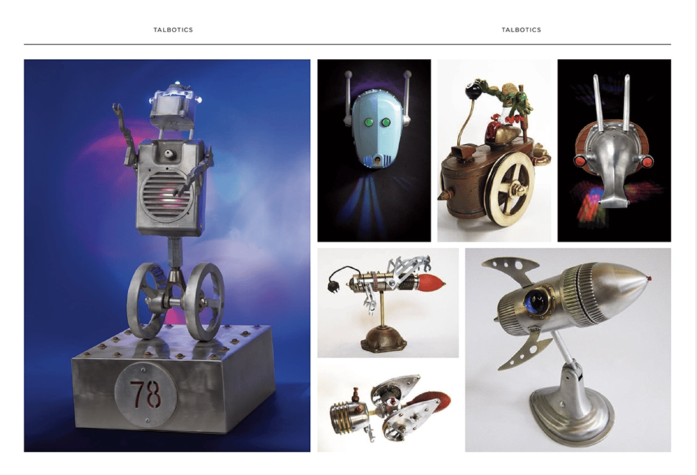 Dezine magazine article on artist Tal Avitzur, pages 118-119.
