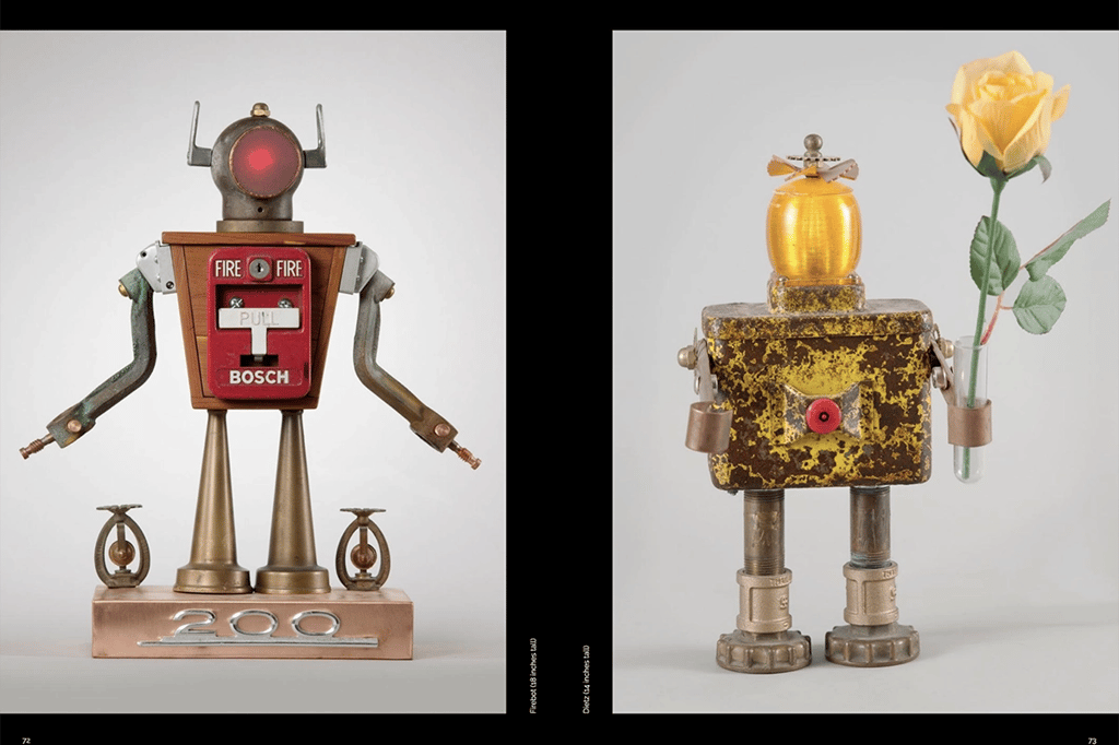 Pages 72-73 of Glamour Affair article about artist Tal Avitzur.