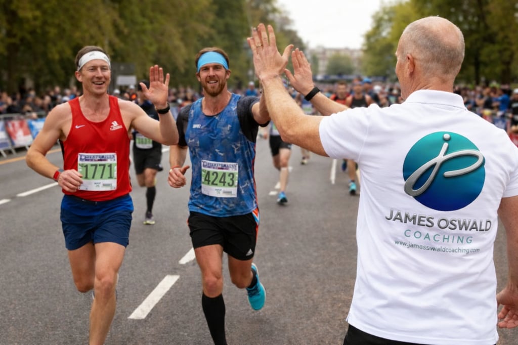 Marathon Training Paying Off James Oswald Coaching