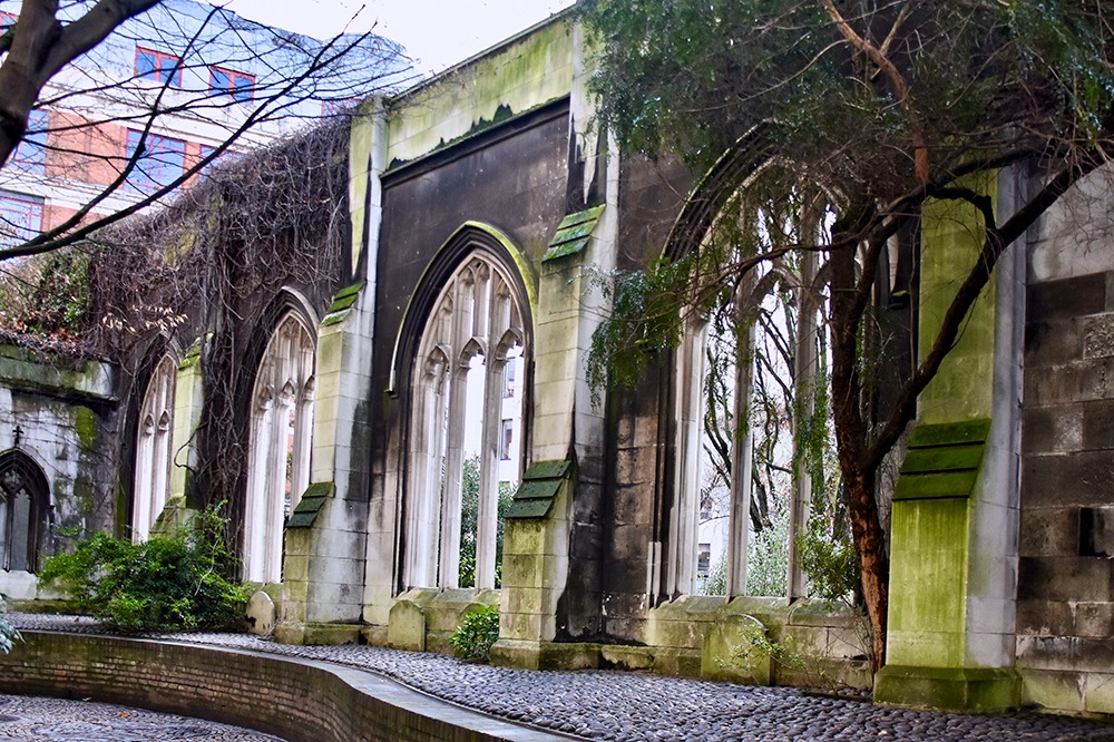 St Dunstan in the East Church Garden