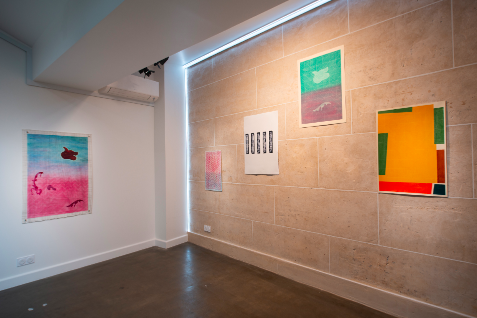 Double altéré Maxime Allain MArine Bikard Lise Terdjman exposition fusain dessin ange sylvia