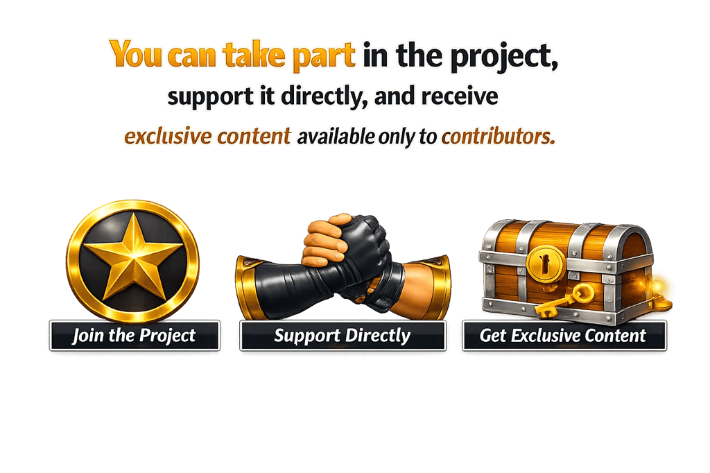 Become a Supporter on Apoia.se
