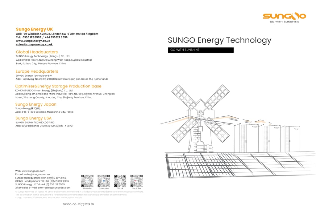 SUNGO Energy Company Introduction p1