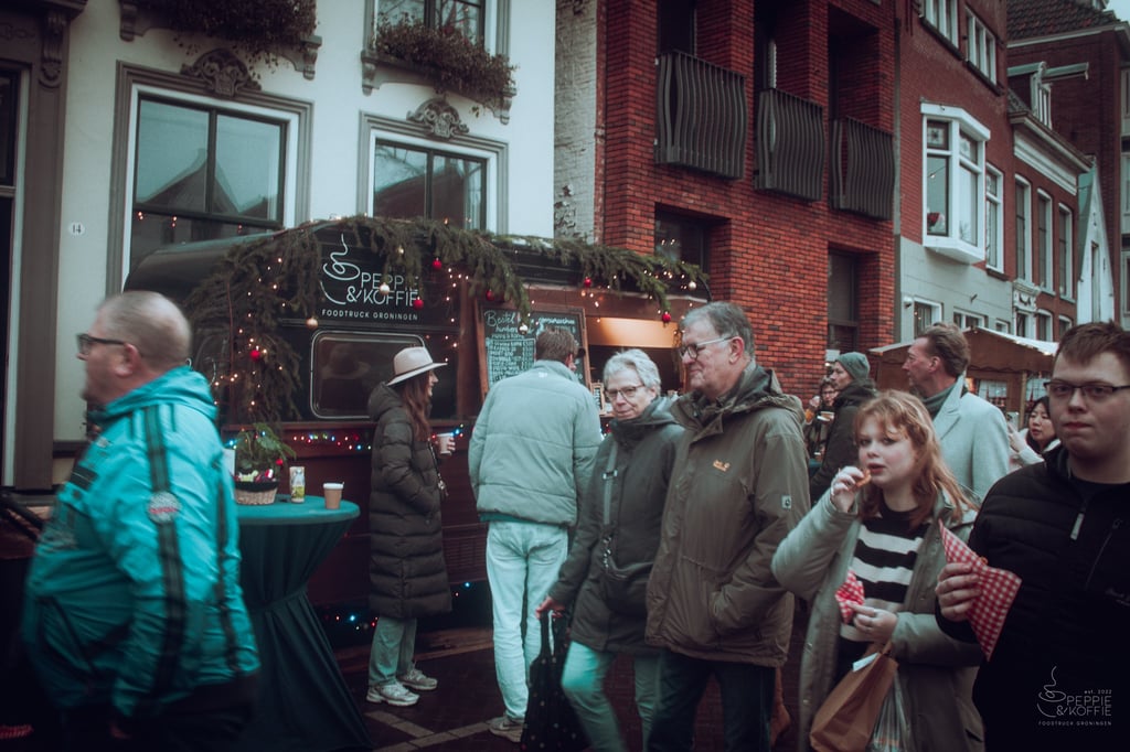 peppie & koffie foodtruck groningen catering winterwelvaart