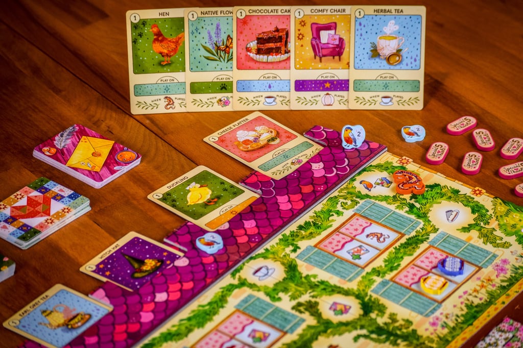 Fiammingo Games best cozy board game So happy you're here! roof friendship