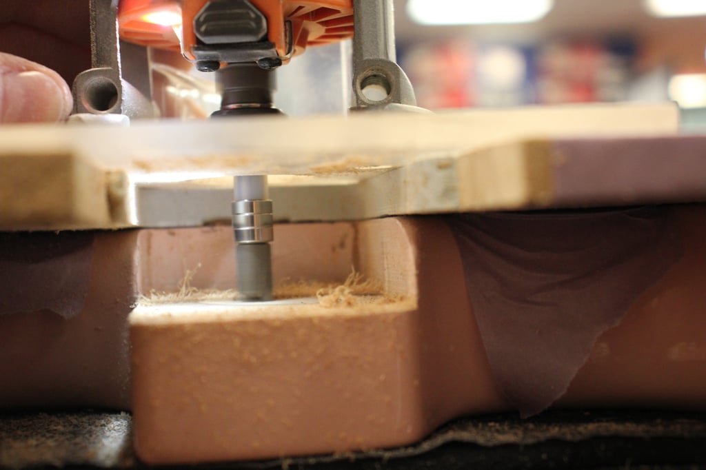 Routing the Neck Pocket