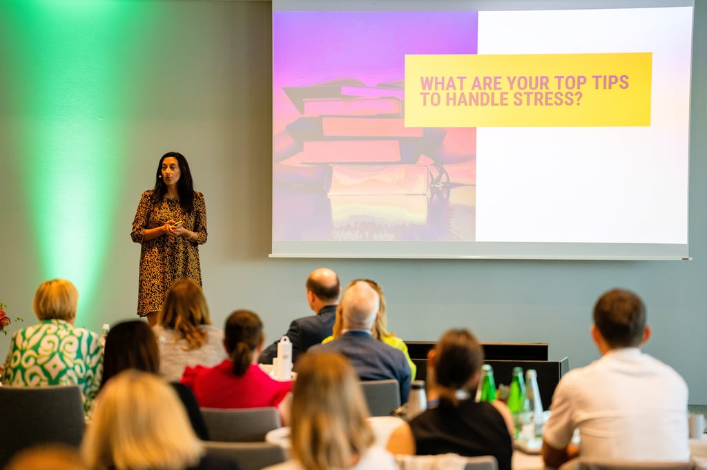 Workshop on Stess Management and Burnout Prevention by Aurelie Litynski