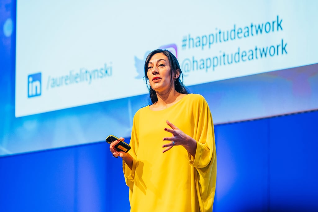 Aurelie Litynski talks about happiness at work and positive psychology