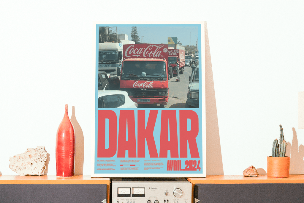 Poster Dakar Mockup