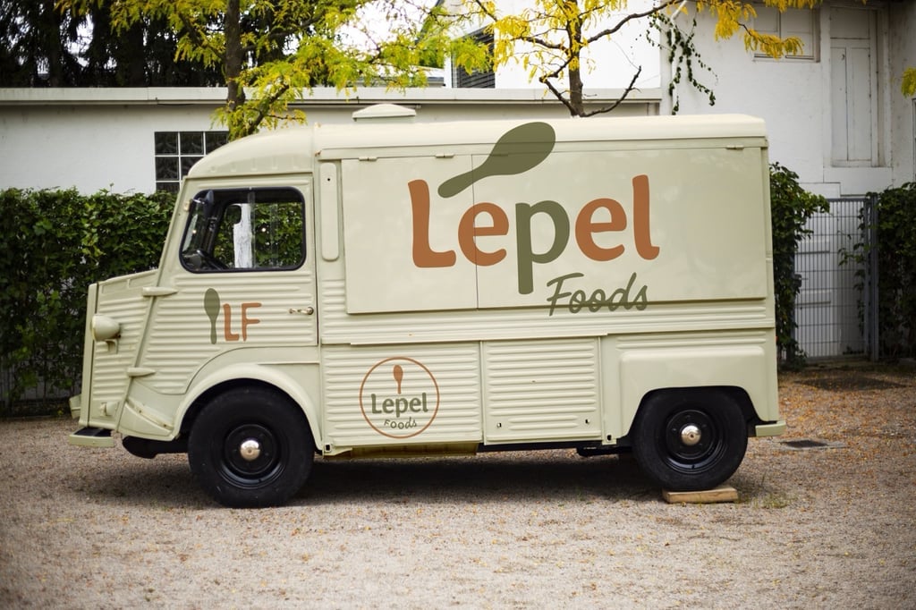 Een mock up op een wagen