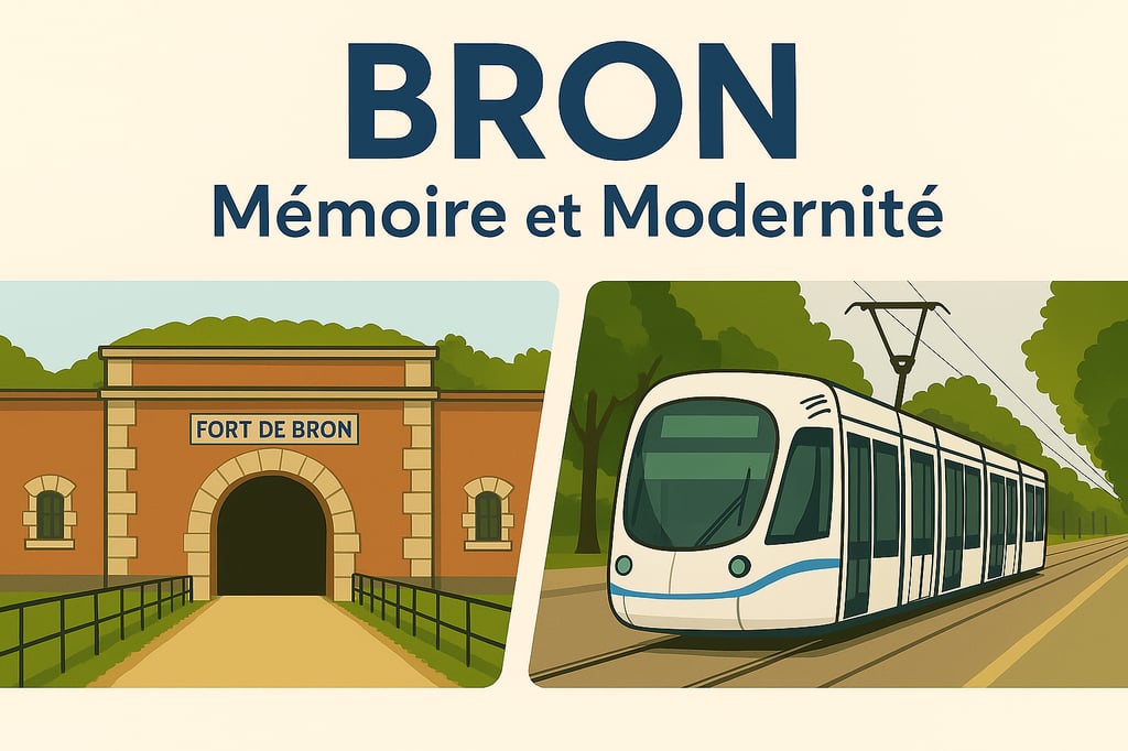 Fort de Bron et Tramways