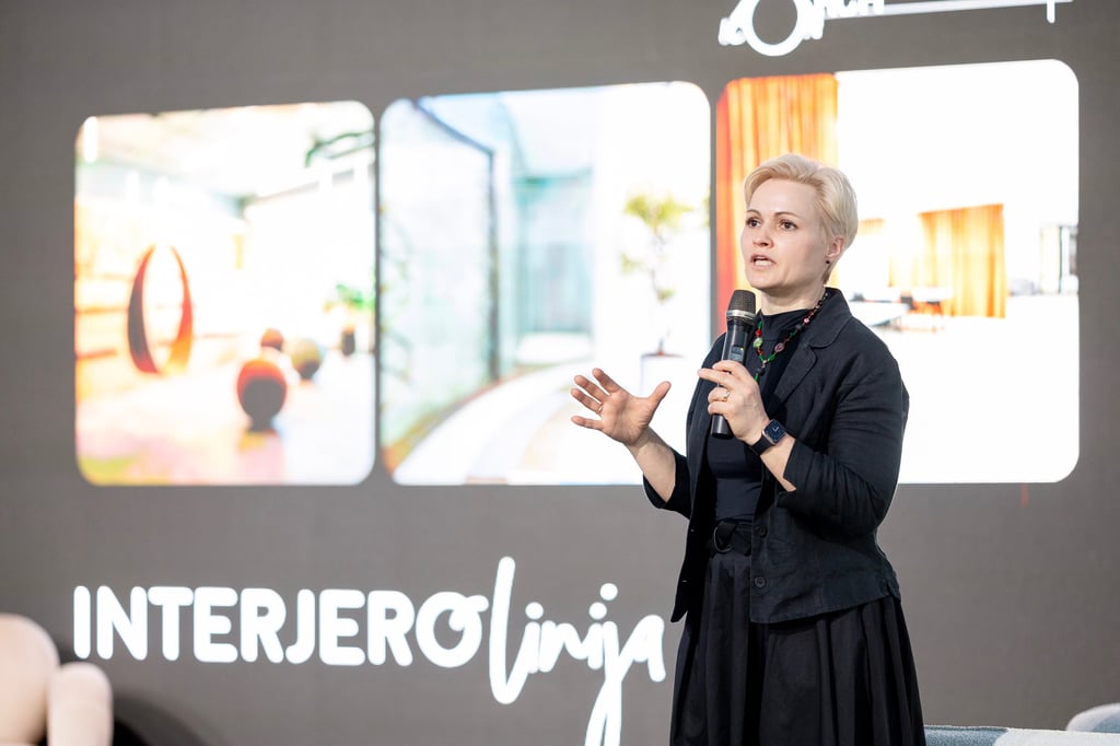 Interjero linija pristatymas