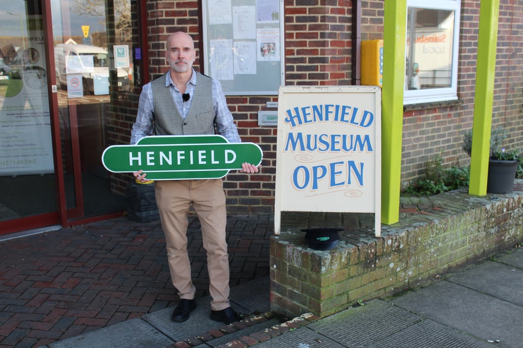 Stephen at Henfield Museum