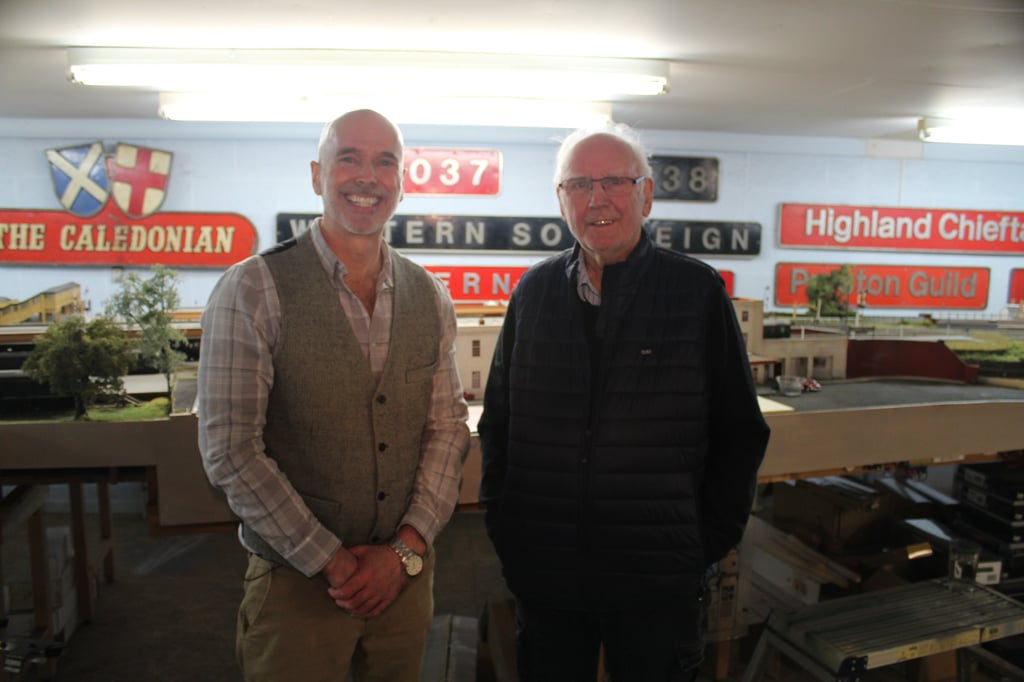Steve with Pete Waterman