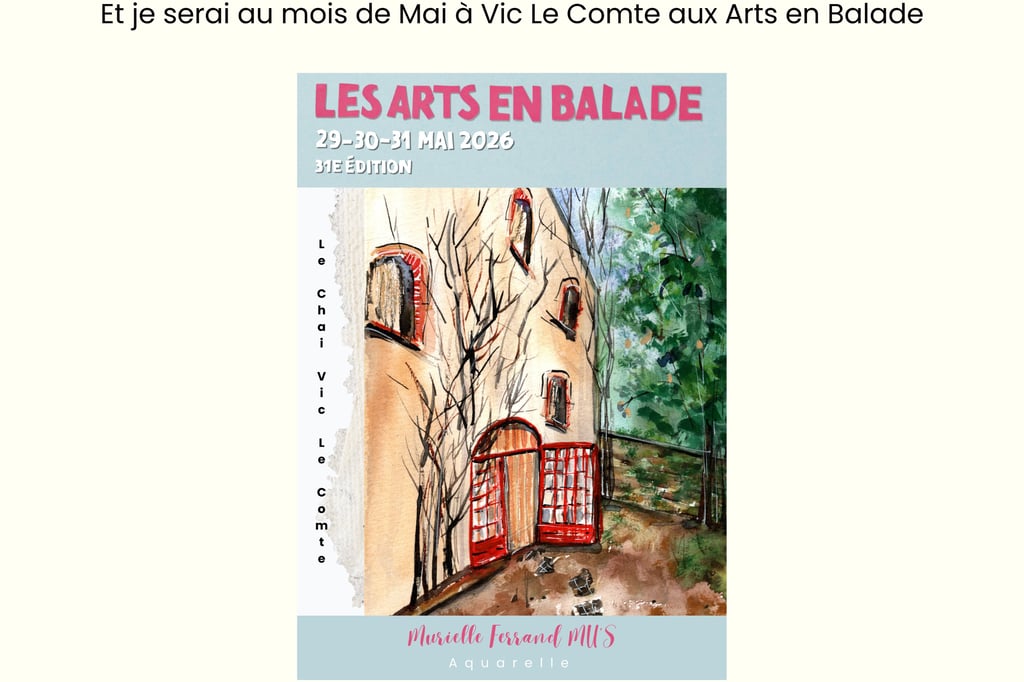 aquarelle exposition art france artiste française décoration cadeau