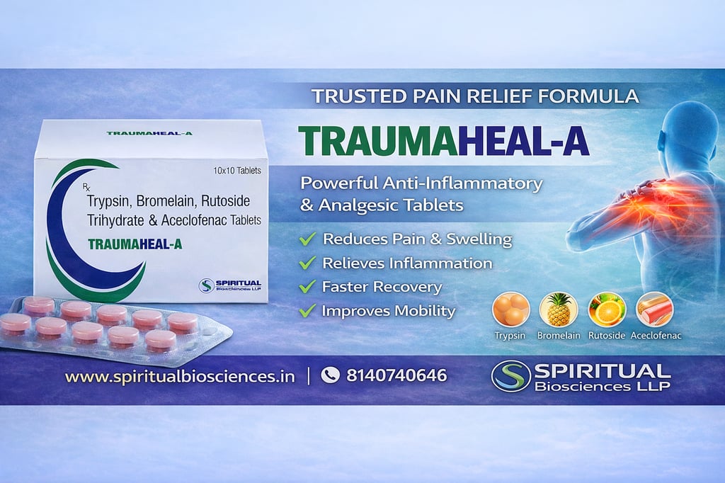 Traumaheal-A by Spiritual Biosciences LLP