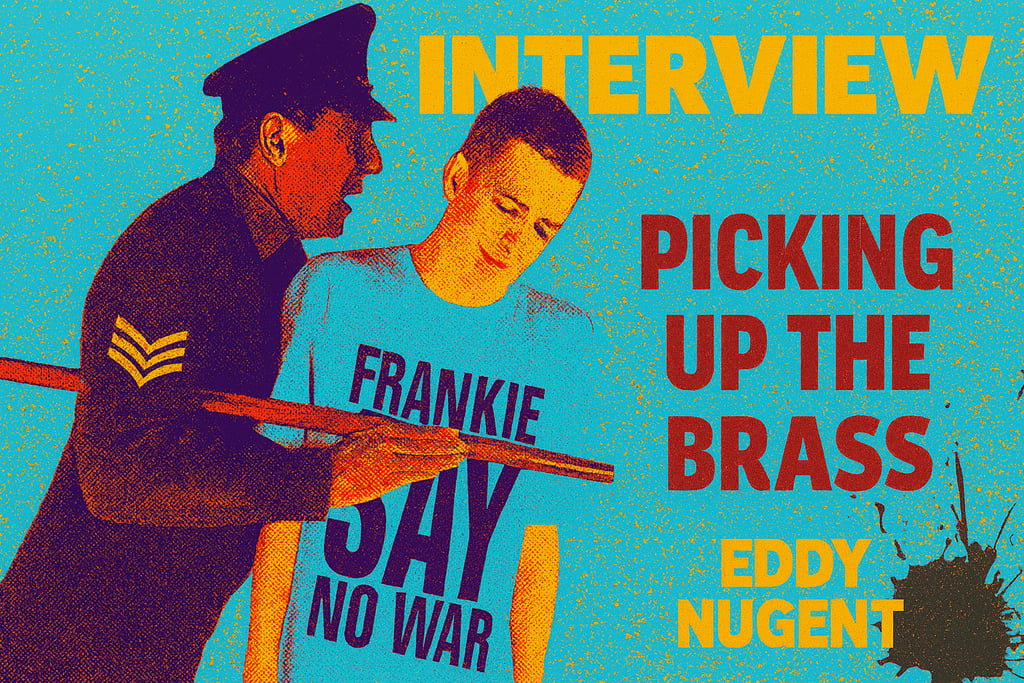 book cover picking up the brass