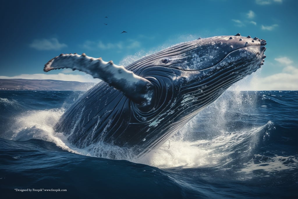 una gran ballena, Whale