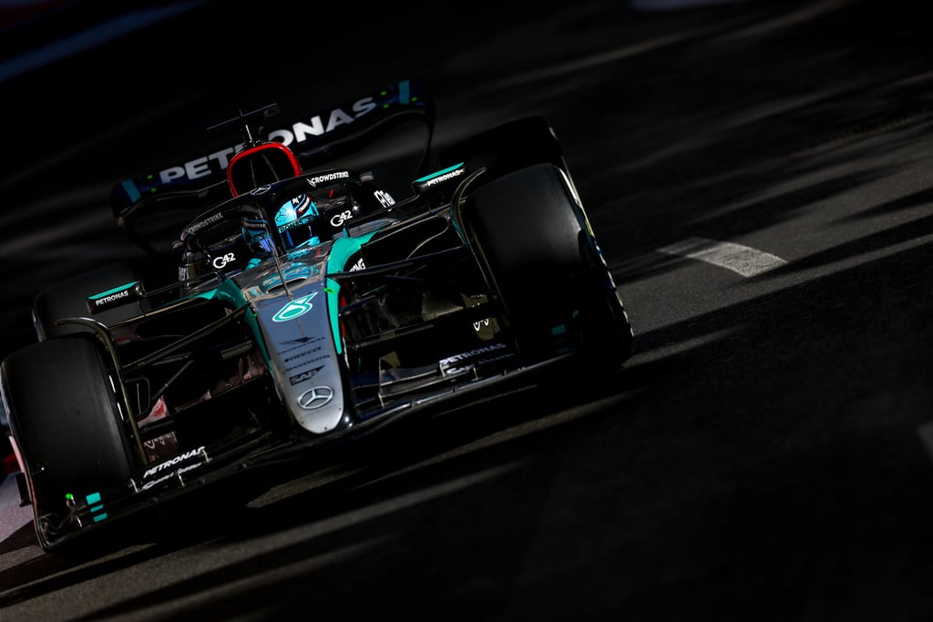 George'as Russellas Mercedes Formulė-1