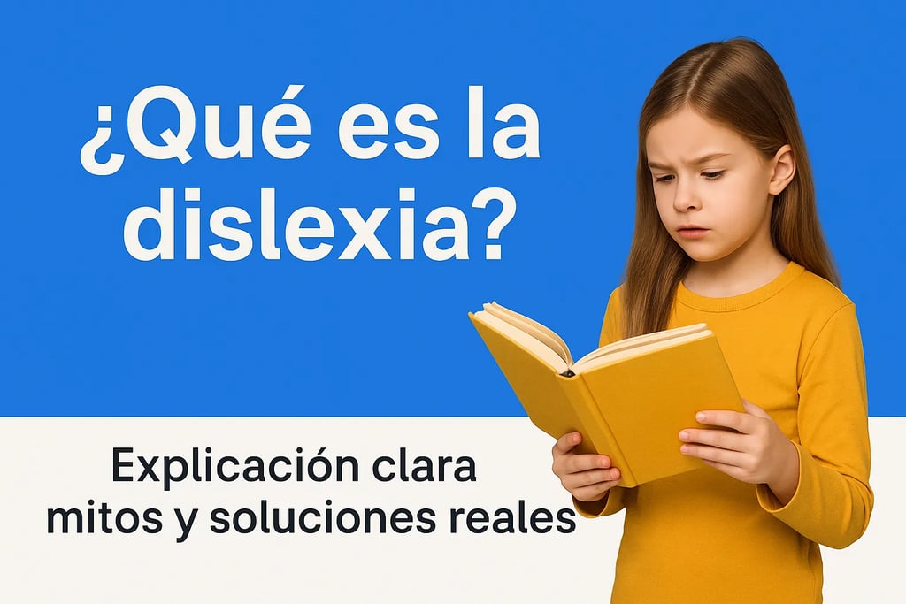¿Qué es la dislexia?