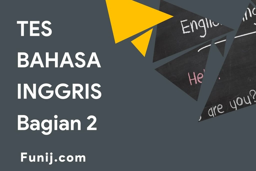Tes Bahasa Inggris
