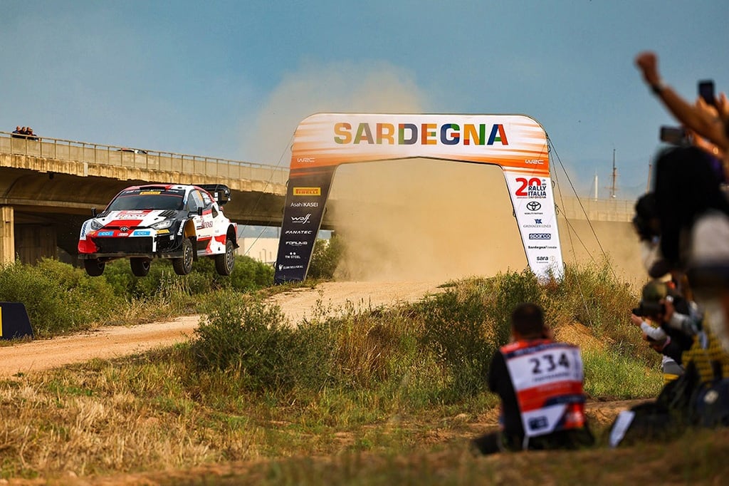 Sardinijos ralis Toyota WRC