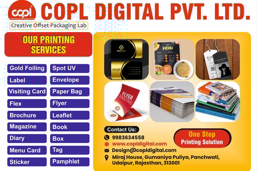COPL Digital Printing Services