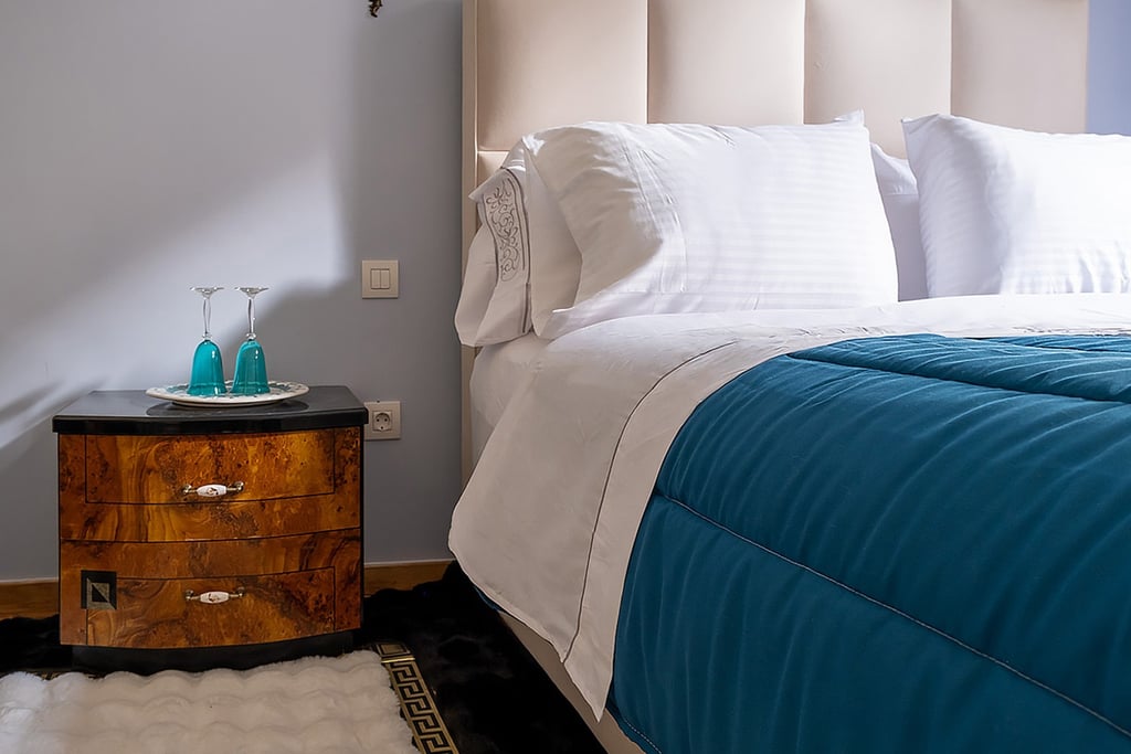 Interior photoshoot of hotel Theodoros Kolokotronis in Old Town Nafplio