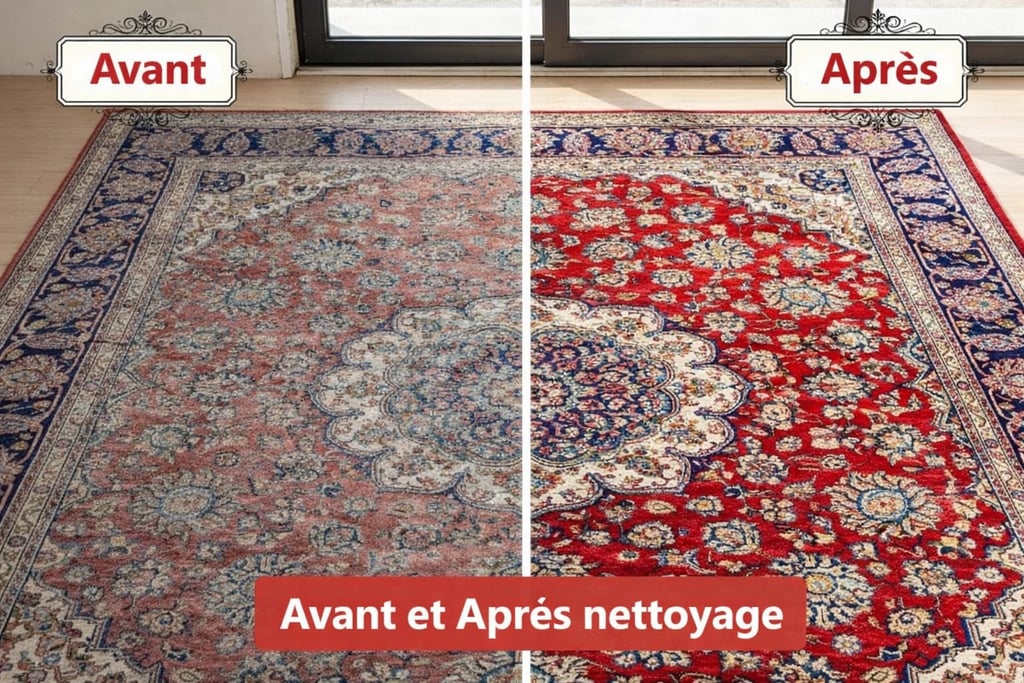 Confiez-nous vos tapis, un nettoyage impeccable