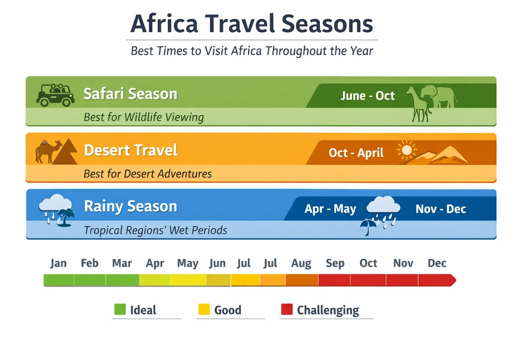 africa travel seasons