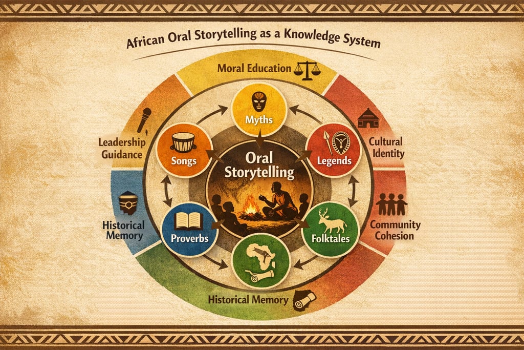 african oral storytelling as a knowledge system
