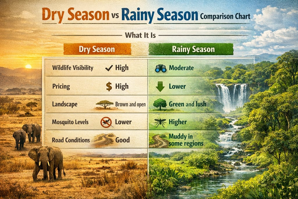 dry season vs rainy season