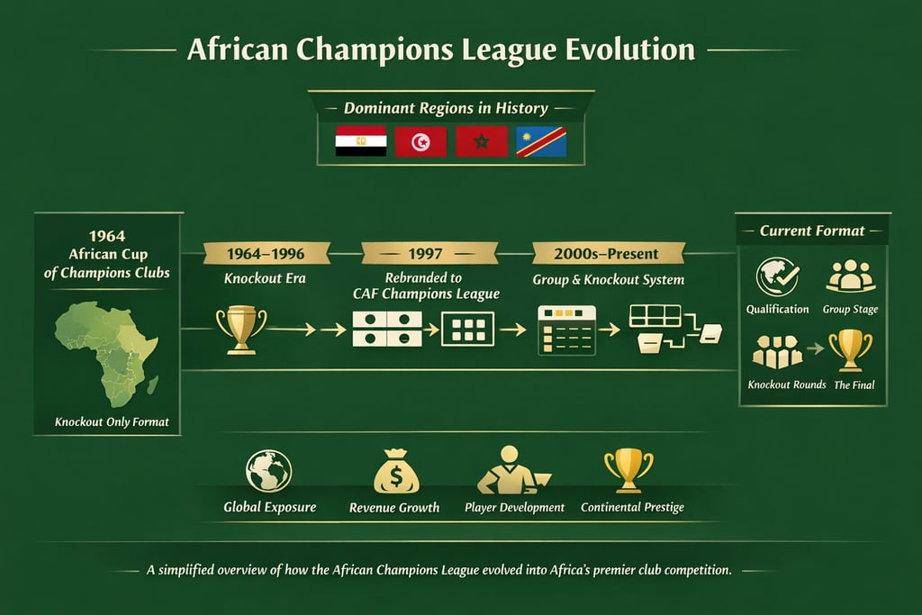 Evolution of the African Champions League