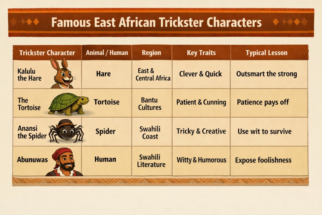 famous african trickster characters