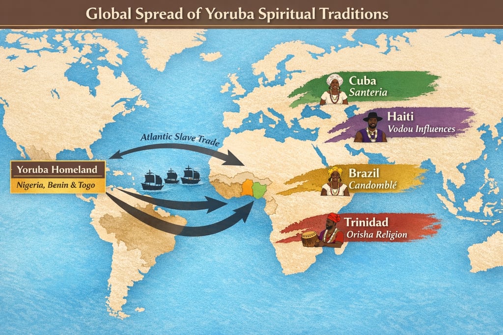 global spread of yoruba spirituality