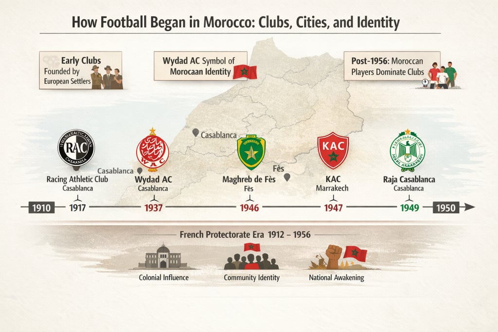 History of football in Morocco