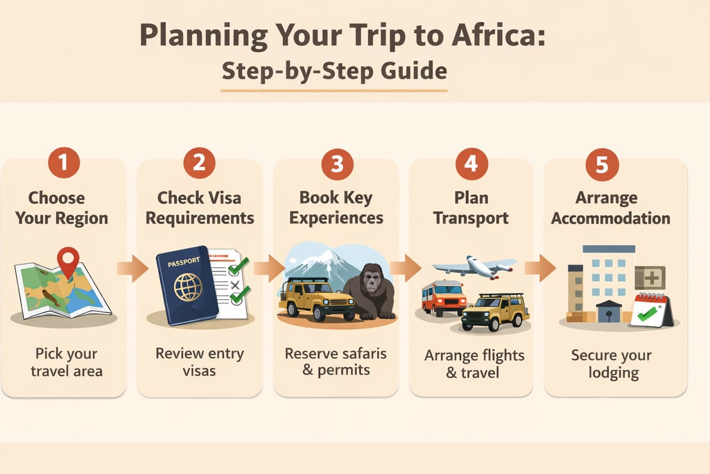 planning your trip to africa