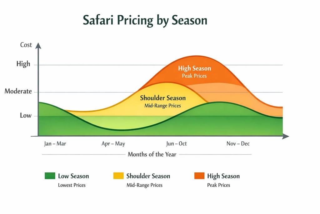 african safari pricing by season