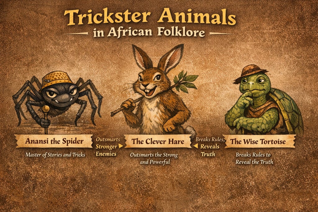 Trickster animals from African folklore