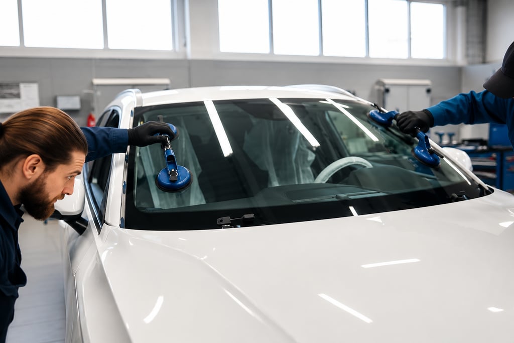 professional windshield chip repair League City, TX